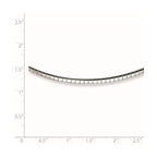 Sterling Silver 2mm w/2 in Ext Cubetto Chain