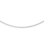 Sterling Silver 1.35mm w/ 2in extender Neckwire Chain