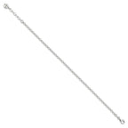 Sterling Silver Clover Dangle 9 inch Plus 1 inch Extender - Total 10 inch Anklet