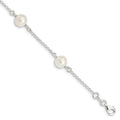 Sterling Silver FW Cultured Pearl Bracelet