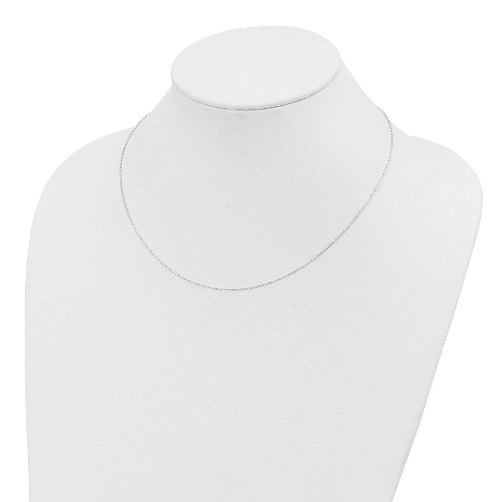 Sterling Silver Polished Beaded Necklace