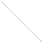 Sterling Silver Beads 10 inch Plus 1 inch Extender - Total 11 inch Anklet