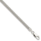 Sterling Silver Fancy 3.50mm Bracelet