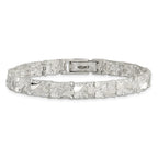 Sterling Silver 7mm Nugget Bracelet