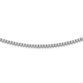 Sterling Shimmer Sterling Silver Rhodium-plated 36 inch 269 Stone CZ Riviera Necklace
