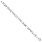 Sterling Silver Polished Beaded Bracelet