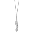 Sterling Silver Beaded Necklace
