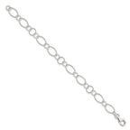 Sterling Silver Fancy Link Bracelet