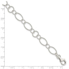 Sterling Silver Fancy Link Bracelet