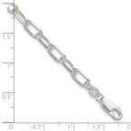 Sterling Silver 7.5inch Fancy Link Bracelet