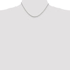 Sterling Silver 1.5mm Round Box Chain