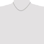 Sterling Silver 1.75mm Round Box Chain