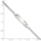 Sterling Silver Adjustable Baby ID Bracelet