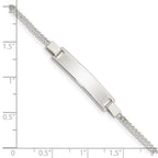 Sterling Silver Adjustable Baby ID Bracelet