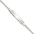 Sterling Silver Adjustable Baby ID Bracelet