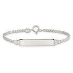 Sterling Silver Children's ID Bracelet