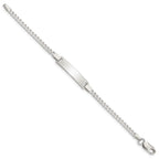 Sterling Silver Baby ID Bracelet