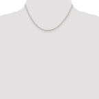 Sterling Silver 2.35mm Beaded Chain