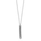 Sterling Silver Polished w/2 in ext. Fancy Necklace