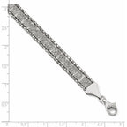 Sterling Silver Rhodium-plated Bracelet