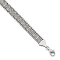 Sterling Silver Rhodium-plated Bracelet