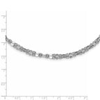 Sterling Silver Polished Fancy Necklace