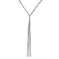 Sterling Silver Polished & Textured Fancy Necklace