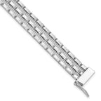 Sterling Silver Polished Fancy Link Bracelet