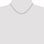 Sterling Silver 2mm Open Elongated Link Chain