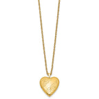 1/20 14K Gold Filled 20mm Side Swirled Heart Locket Necklace