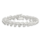 Sterling Silver 10mm San Marco Bracelet