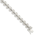 Sterling Silver 10mm San Marco Bracelet