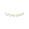 Majestik 10-11mm White Imitation Shell Pearl Hand-knotted Slip-on Necklace