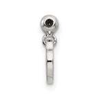 Mio Memento Sterling Silver Dangle Heart Charm