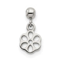 Mio Memento Sterling Silver Dangle Flower Charm