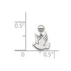 Mio Memento Sterling Silver Dangle Bird Charm