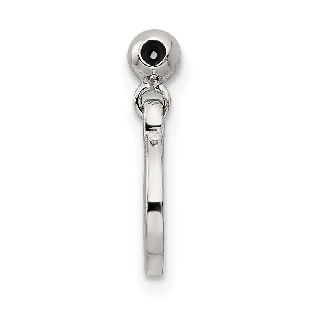 Mio Memento Sterling Silver Dangle Peace Charm