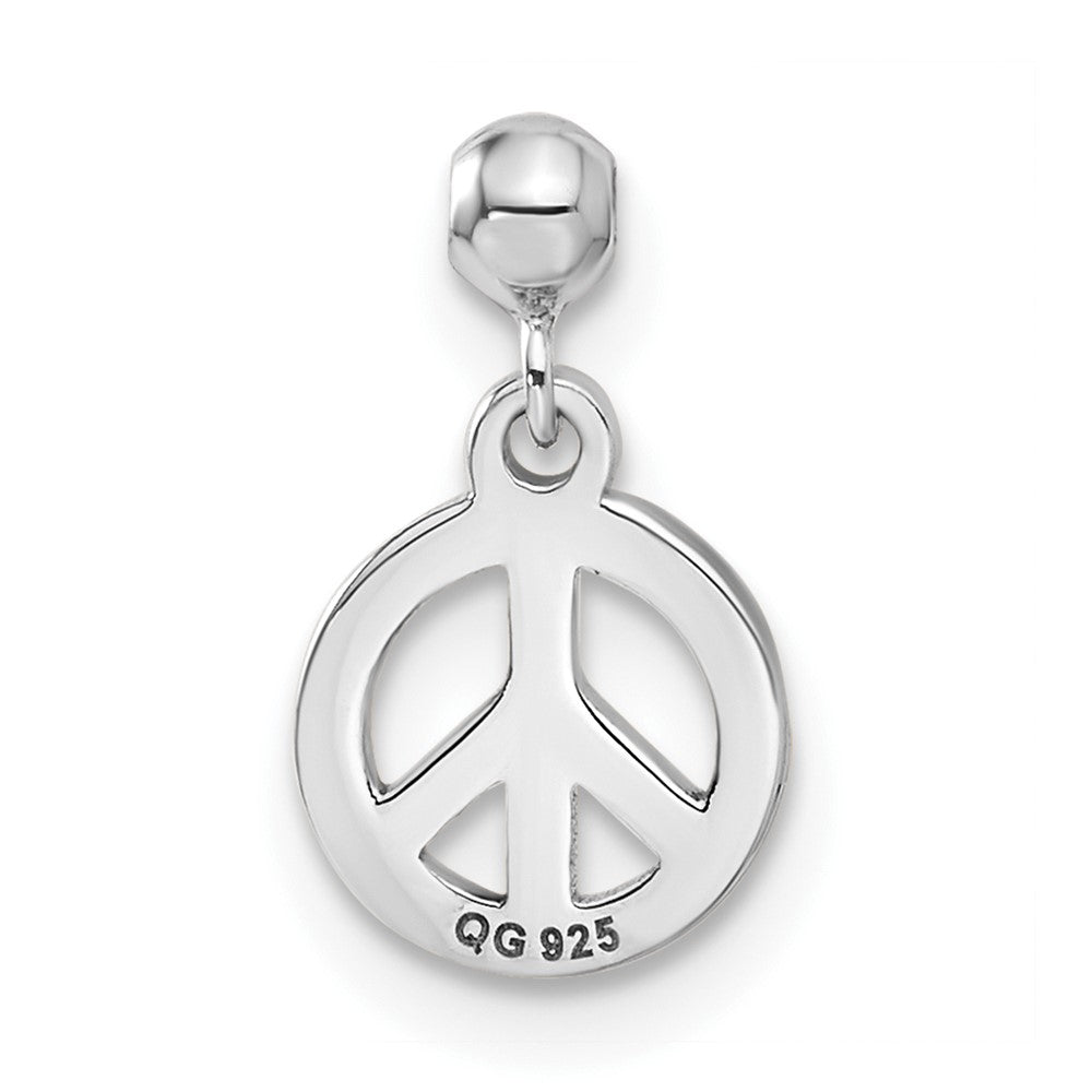 Mio Memento Sterling Silver Dangle Peace Charm