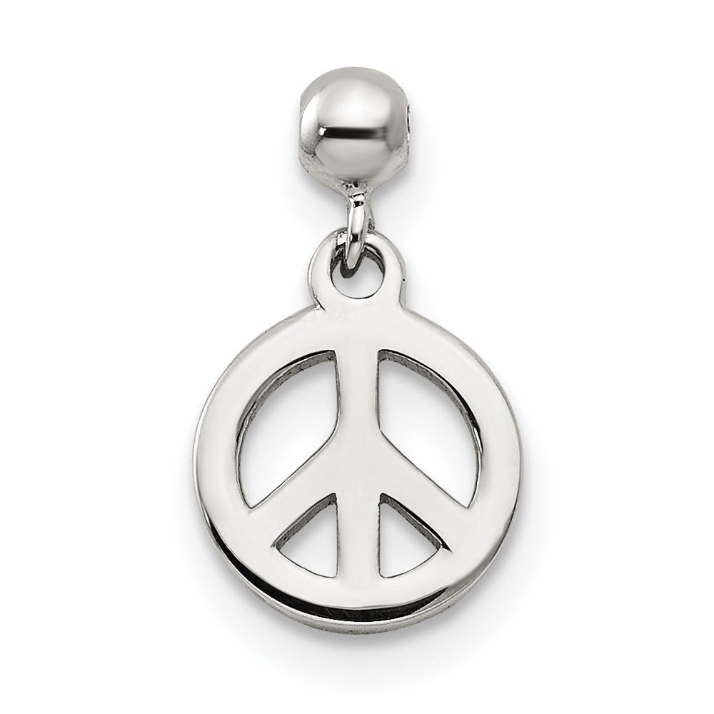 Mio Memento Sterling Silver Dangle Peace Charm