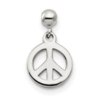 Mio Memento Sterling Silver Dangle Peace Charm