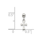 Mio Memento Sterling Silver Dangle Cross Charm