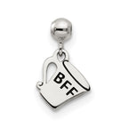 Mio Memento Sterling Silver Enamel Dangle Cup Charm