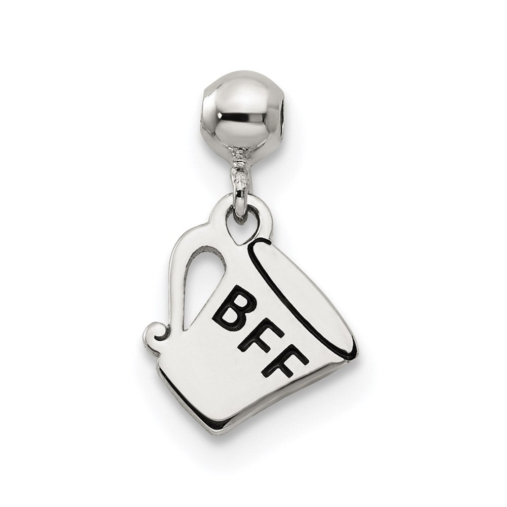 Mio Memento Sterling Silver Enamel Dangle Cup Charm
