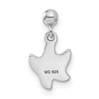 Mio Memento Sterling Silver Dangle Starfish Charm