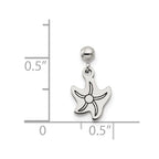 Mio Memento Sterling Silver Dangle Starfish Charm