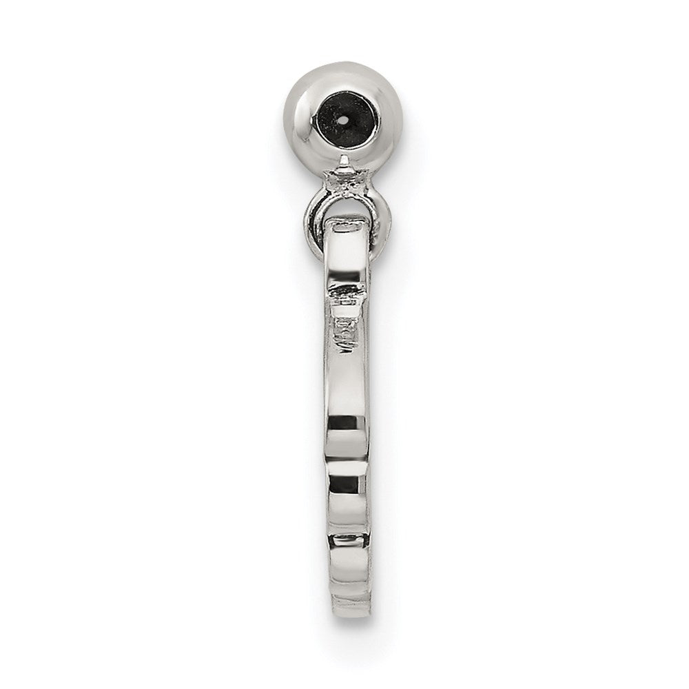 Mio Memento Sterling Silver Dangle Shell Charm