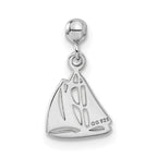 Mio Memento Sterling Silver Dangle Boat Charm
