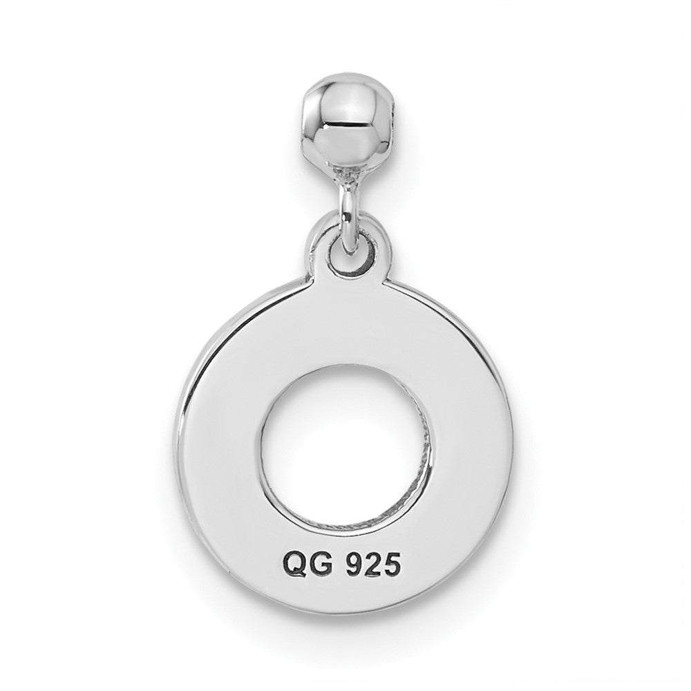 Mio Memento Sterling Silver Enamel Dangle Life Preserver Charm