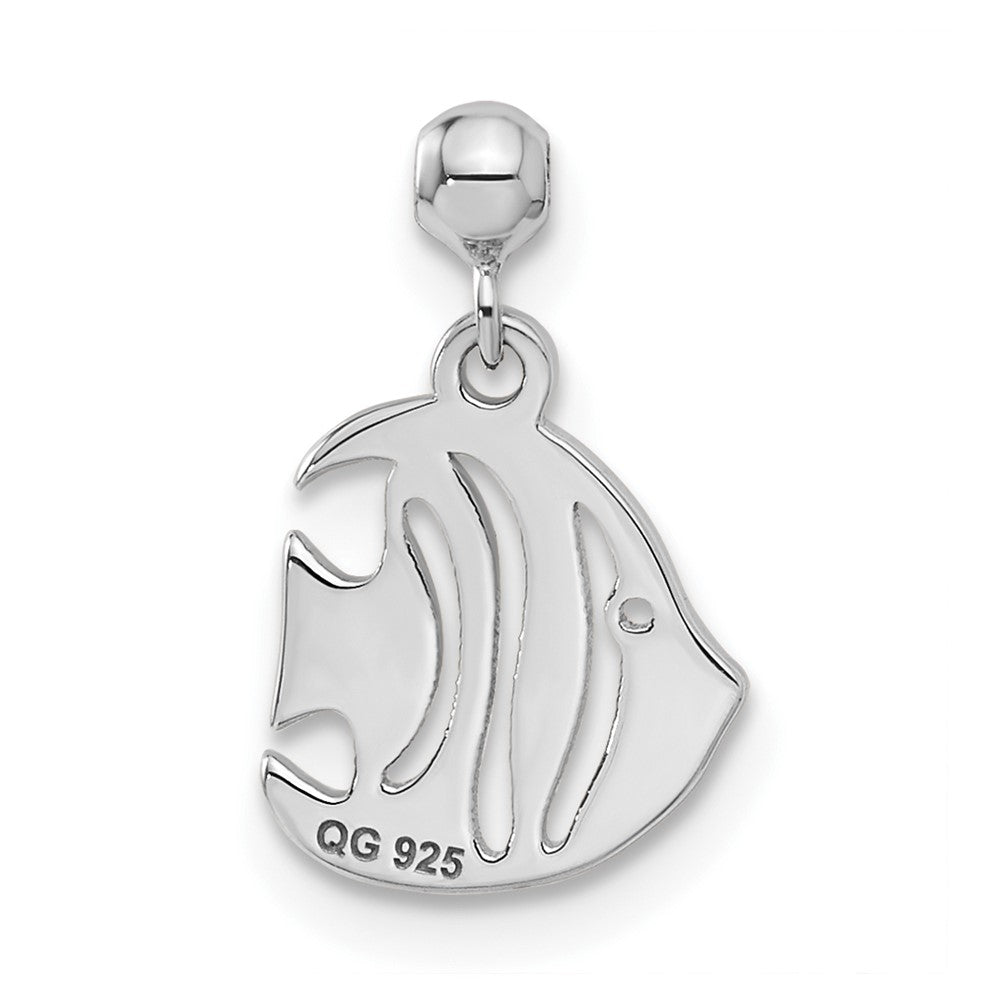 Mio Memento Sterling Silver Dangle Fish Charm