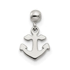 Mio Memento Sterling Silver Dangle Anchor Charm